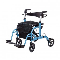 WALKER ALİMİNYUM ROLLATOR LÜX MAVİ